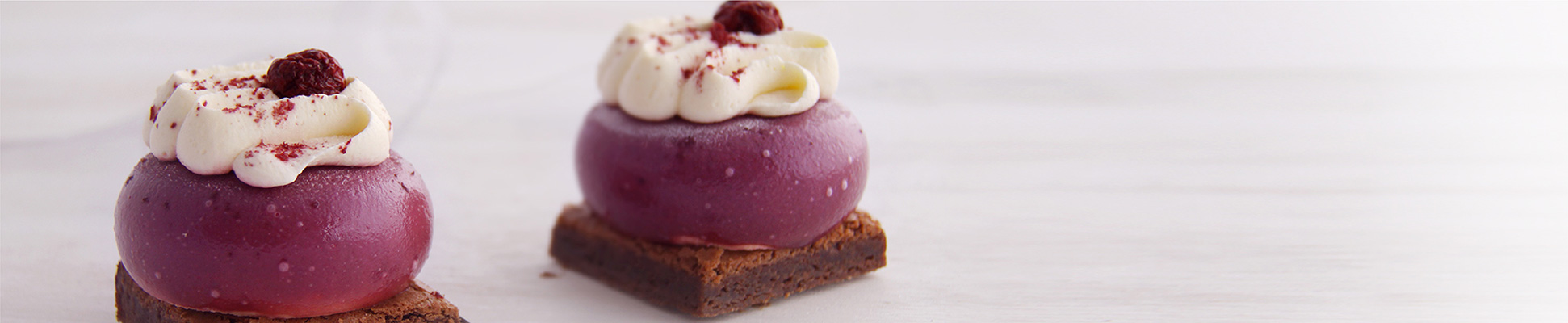 The Blueberry and Cherry Gateaux